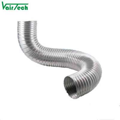 custom hvac system semi rigid aluminum flexible round duct