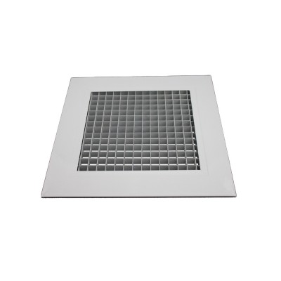 12.7x12.7mm ceiling aluminum air conditioner eggcrate grille and diffuser