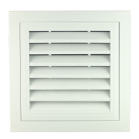 HVAC ventilation conditioning aluminum return fresh air grille with filter