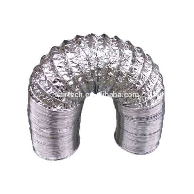 Ventilation aluminum flexible duct pipe for riveting connector