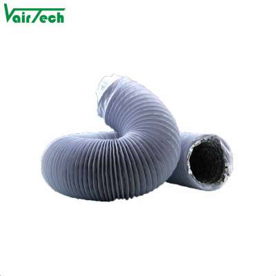 Standard 1.0mm thick pvc material wall return air grille pvc flexible duct