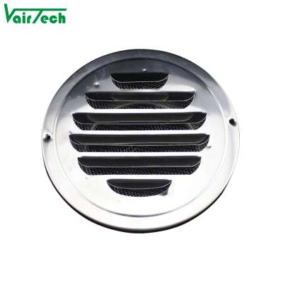 Hvac waterproof stainless steel round air vent cover