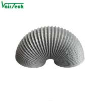 Hvac system ventilation plastic combie PVC aluminum foil flexible canvas air duct connector