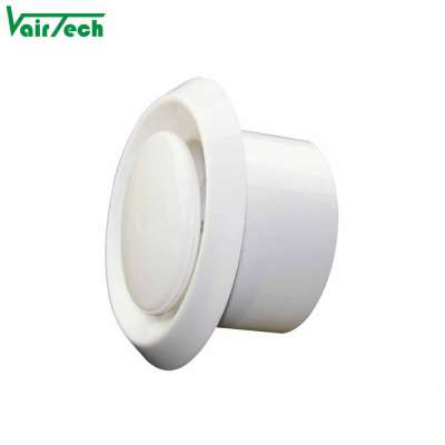 Steel air vents, round air diffusers, disc air valve